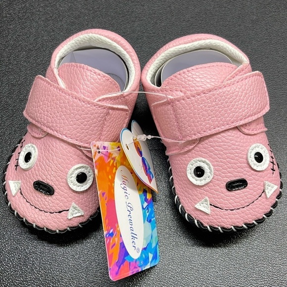 NWT Baby Magic Pre walker Hard Bottom Non Slip Shoes Size 1 - Picture 1 of 7